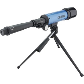 Carson Aim Refractor Type 18x-80x Power Telescope with Tabletop Tripod