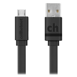Charge And Sync Usb-A To Micro Usb Flat Cable (3 Ft.)