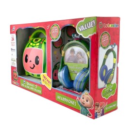 Cocomelon Sing-Along MP3 Player with Volume Limiting Kids Headphones