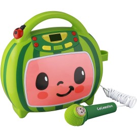 Cocomelon Sing-Along MP3 Player with Volume Limiting Kids Headphones