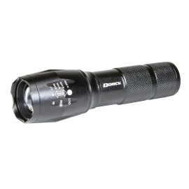 Dorcy 200-Lumen Ultra Hd Aluminum Led Rechargeable Flashlight With Power Bank