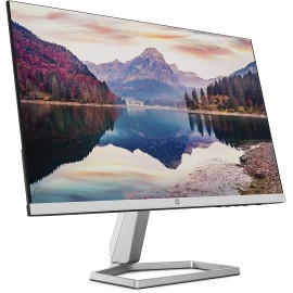 HP M22f 21.5-inches, 54.6 cm, FHD Monitor Eye Safe Certified Full HD IPS 3-Sided Micro-Edge Monitor, 75Hz, AMD Free Sync with 1xVGA, 1xHDMI 1.4 Ports, 300 nits (Silver, 1920 x 1080 Pixels)
