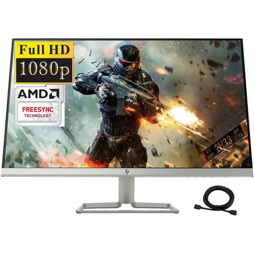 HP M32f 75Hz 31.5" Widescreen VA LED FHD 1080P Anti-Glare Monitor for Business and Student, AMD FreeSync, 7ms Response Time, 2X HDMI, VGA, 178°, AllyFlex HDMI Cable