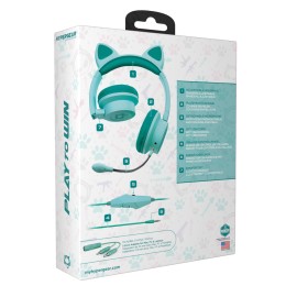 Hypergear Kombat Kitty Gaming Headset For Kids (Teal)