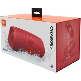 JBL Charge 5 - Speaker - for portable use - wireless - Bluetooth - 40 Watt - 2-way - red