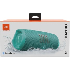 JBL Charge 5 - Speaker - for portable use - wireless - Bluetooth - 40 Watt - teal
