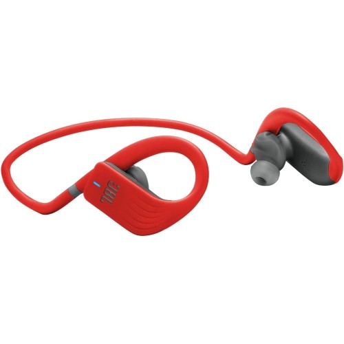 JBL Endurance Jump - Earphones with mic - in-ear - over-the-ear mount - Bluetooth - wireless - red