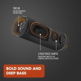 JBL Flip 6 - Portable Bluetooth Speaker, powerful sound and deep bass, IPX7 waterproof, 12 hours of playtime, JBL PartyBoost for multiple speaker pairing for home, outdoor and travel  - squad