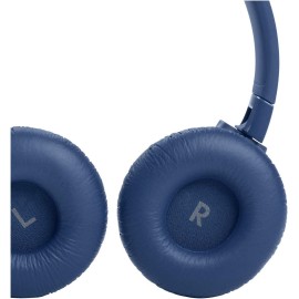 JBL Tune 660NC: Wireless On-Ear Headphones with Active Noise Cancellation - Blue