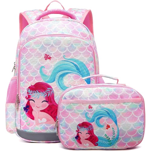 Mermaid backpack and online lunchbox