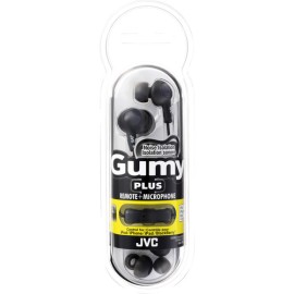 Jvc Gumy Plus Inner-Ear Earbuds (Black)