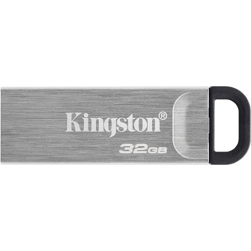 Kingston DataTraveler Kyson 32GB High Performance USB 3.2 Metal Flash Drive | Speeds up to 200MB/s | DTKN/32GB