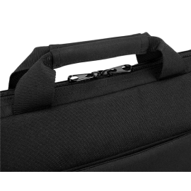 Lenovo Laptop Shoulder Bag T215 15.6 inch - Black- Slip Laptop Compartment - Front Zippered Pocket