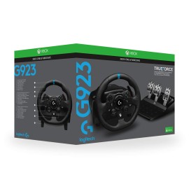 Logitech - G923 Racing Wheel and Pedals For Xbox & PC