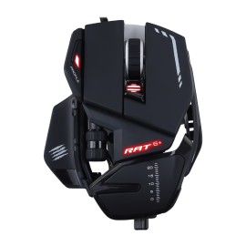 Mad Catz R.A.T. 6+ Corded Optical Gaming Mouse, Black