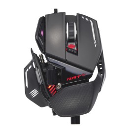Mad Catz R.A.T. 8+ Fully Adjustable Corded Gaming Mouse, Black