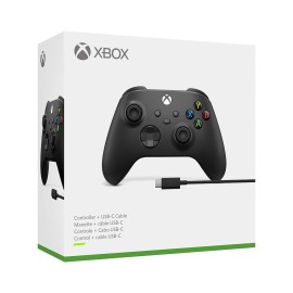 Microsoft Xbox Wireless Controller + USB-C Cable - Gamepad