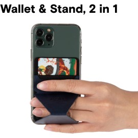 MOFT BLUE Cell Phone Stand with 2 Viewing Angles for Andriod, iPhone  Navy Blue)