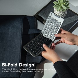 Mp 104-Key Wireless Folding Keyboard