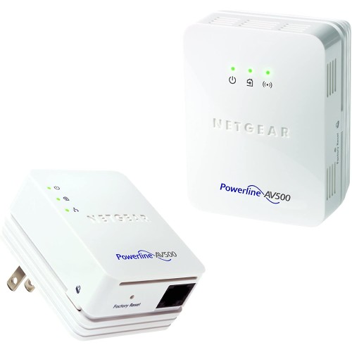 NETGEAR Powerline 500 + N300 WiFi and 1 Port Starter Kit