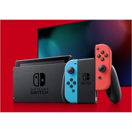 Nintendo HADSKABAH Switch with Neon Blue and Neon Red Joy‑Con