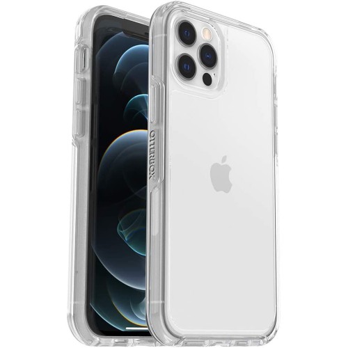 OtterBox - Symmetry Clear Series for Apple iPhone 12 and iPhone 12 Pro - Clear