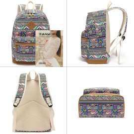 Pawsky School backpack for Teen Girls Women Kids School Bags College Bookbag, 15 Inch
