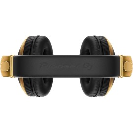 Pioneer DJ HDJ-X5BT-N - Closed-back, Bluetooth-compatible, Circumaural DJ Headphones with 40mm Drivers, 5Hz-30kHz Frequency Range,  etachable Cable, and Carry Pouch - Gold