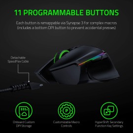 Razer Basilisk Ultimate Hyperspeed Wireless Gaming Mouse w/ Charging Dock