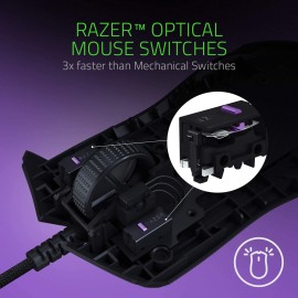 Razer Viper Ultralight Ambidextrous Wired Gaming Mouse: 2nd Gen Razer Optical Mouse Switches - 16K DPI  Quartz Pink