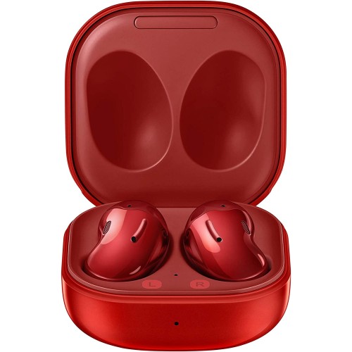 SAMSUNG Galaxy Buds Live True Wireless Bluetooth Earbuds w/ Active Noise Cancelling Mystic Red