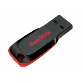 SanDisk Cruzer Blade - USB flash drive - 16 GB - USB 2.0 - electric green