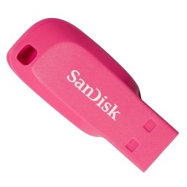 SanDisk Cruzer Blade - USB flash drive - 16 GB - USB 2.0 - electric pink