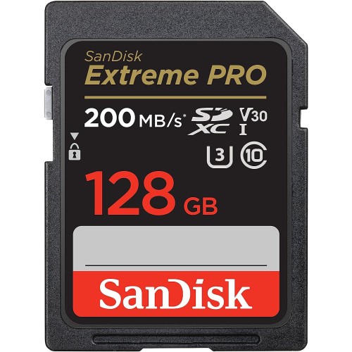 SanDisk Extreme Pro 128 GB Flash memory card Video Class V3