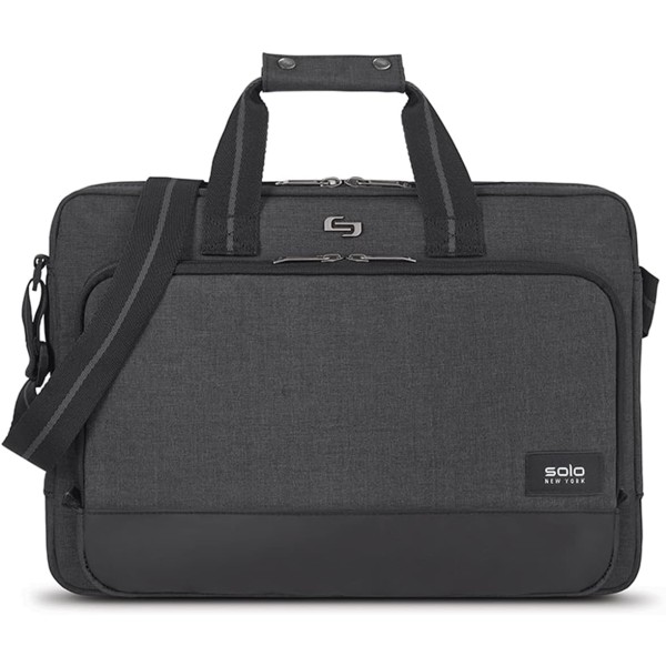 Solo New York Bryant Rolling Laptop Bag, Black, 14 x 16.8 x 5