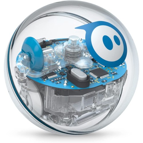 Sphero SPRK+: App-Enabled Robot Ball with Programmable Sensors + LED Lights - STEM Educational Toy for Kids - Learn JavaScript, Scratch & Swift