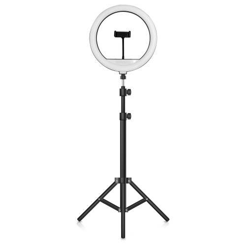 Supersonic Pro Live Stream 14-Inch 224-Led Selfie Ring Light With Floor Stand