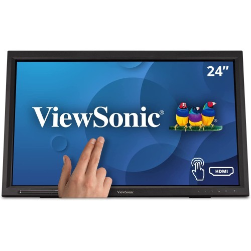 ViewSonic TD2423D 24 Inch 1080p 10-Point Multi IR Touch Screen Monitor with Eye Care