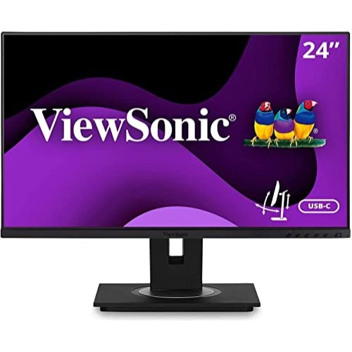 ViewSonic VG2455 24 Inch IPS 1080p Monitor with USB 3.1 Type