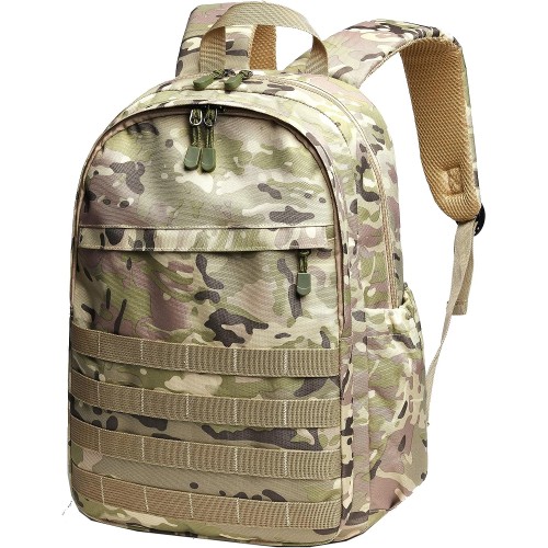 Wraifa ARMY Boys Backpack With Lunch Box Waterproof Kids School Bag Outdoor Travel Camping Daypack Camo