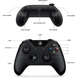 Xbox Controller Wireless for Xbox One,Xbox One X|S,Xbox Series X|S,FASIGO Controller with 3.5mm Headphone Jack