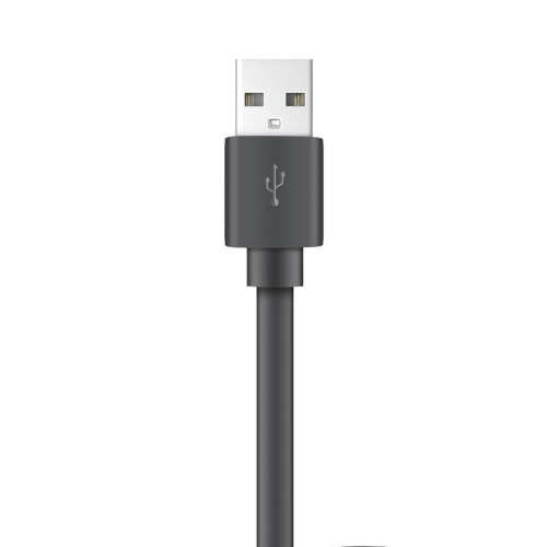 Xyst Charge And Sync Usb To Micro Usb Flat Cable, 4 Ft. (Black)