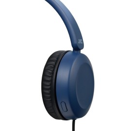 Jvc On-Ear Wired Headphones With Microphone (Blue)