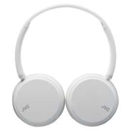 Jvc On-Ear Wireless Bluetooth Headphones With Microphone (White)