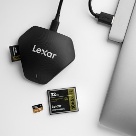 Lexar Professional Multi-Card 3-In-1 Usb 3.1 Reader