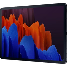 SAMSUNG Galaxy Tab S7+ Plus 12.4” 128GB Android Tablet w/ S Pen Included, Edge-to-Edge Display  Mystic Black