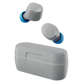 Skullcandy Jib True 2 In-Ear True Wireless Stereo Bluetooth Earbuds With Microphones (Light Grey/Blue)
