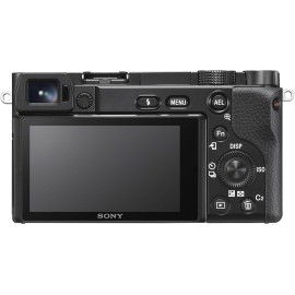 Sony Alpha A6100 ILCE6100Y/B Mirrorless Camera with 16-50mm and 55-210mm Zoom Lenses, ILCE6100Y/B, Black SONY