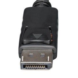 Tripp Lite Displayport M/M Cable With Latching Connectors, 4K 60 Hz, Black (15 Ft.)