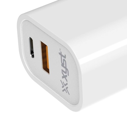 Xyst 3.4-Amp Dual Usb Wall Charger With Usb Port And Usb Type-C Port